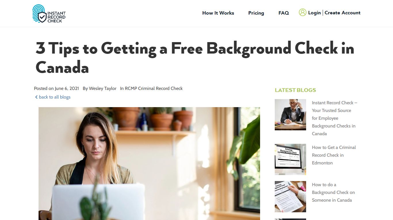 3 Tips to Getting a Free Background Check in Canada - Instant Record Check